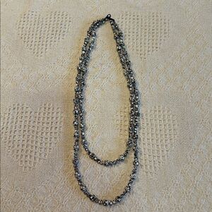 Handcrafted Howlite Stone Necklace Set